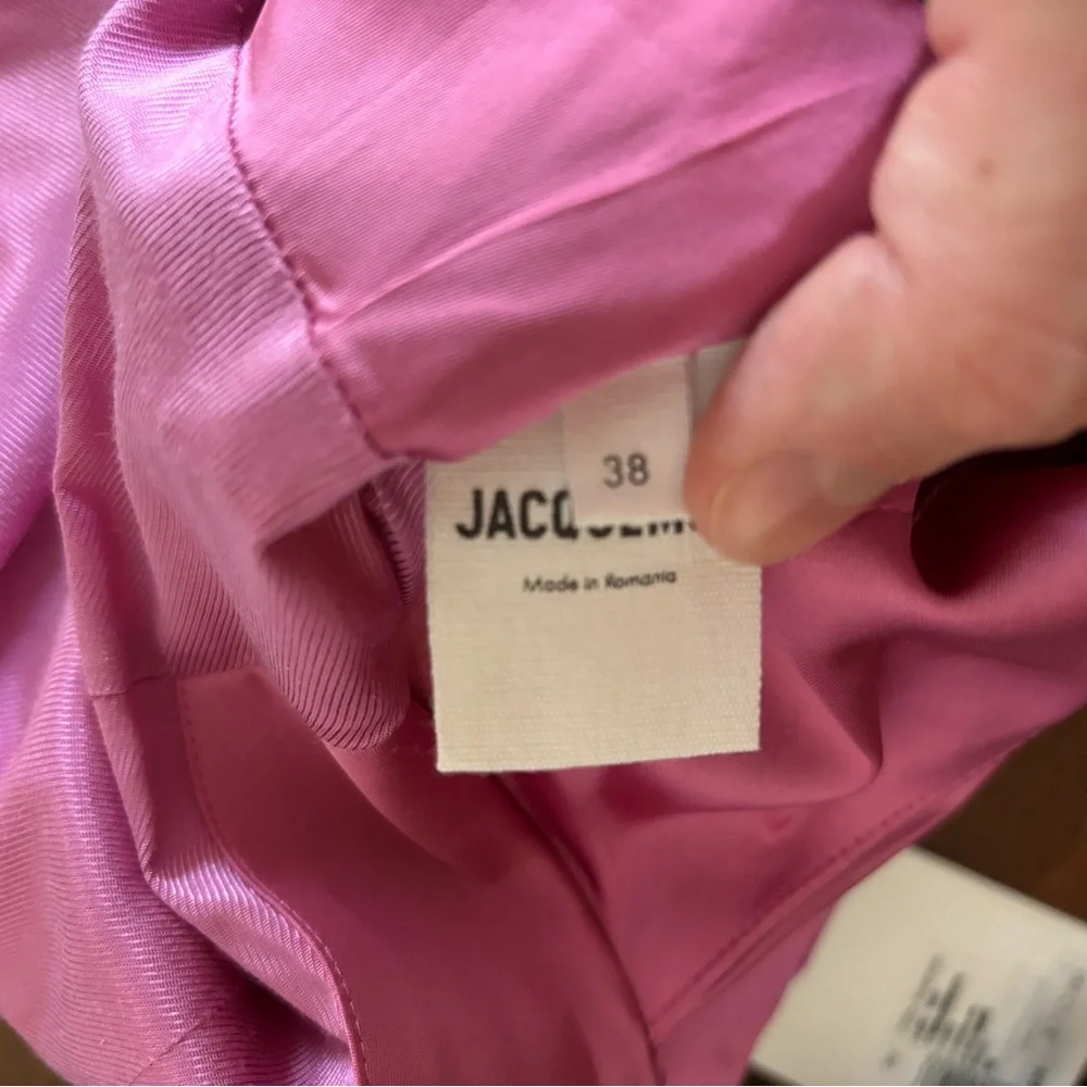 NWT Jacquemus barbiecore le splash mini dress - Picture 8 of 8